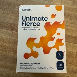 Unicity Unimate Fierce Lemon Ginger flavor